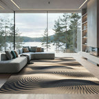 Ethereal Sand Dune Swirls Rug