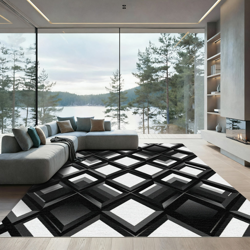 Monochromatic Geometric Lattice Overlap Rug