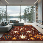 Cosmic Star Chart Medallion Rug