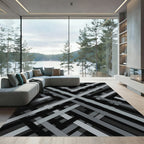 Monochromatic Geometric Intersecting Linear Strips Rug