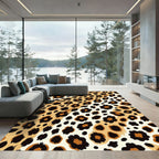 Cheetah Spot Animal Print Rug