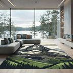 Majestic Matterhorn Peak Alpine Mountain View Rug