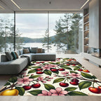 Blossom and Cherry Orchard Botanical Rug