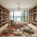Earthy Desert Tarantula Spider Area Rug
