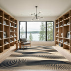 Ethereal Sand Dune Swirls Rug