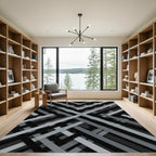 Monochromatic Geometric Intersecting Linear Strips Rug