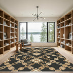 Global Explorer Chain Medallion Rug