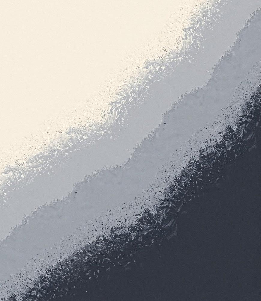 Graduated Grey Textured Layers Rug