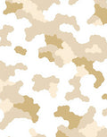 Earthy Camouflage Soft Shapes Rug