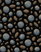 Celestial Meteoroid Cluster Rug
