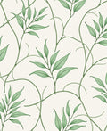 Verdant Green Branch Foliage Rug
