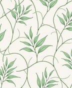 Verdant Green Branch Foliage Rug
