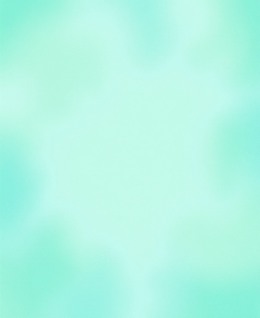 Gentle Aqua Smooth Gradient Rug