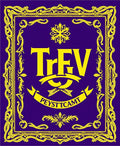 Ornate Yellow Bordered Royal Purple Rug