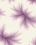 Lavender Feathered Starburst Rug