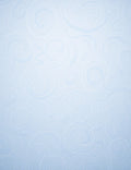 Light Blue Swirling Cloud Forms Rug