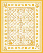 Golden Medallion Jubilee Garden Rug