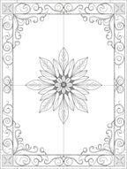 Grand Floral Medallion Border Rug