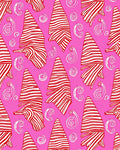 Pink Candy Cane Swirl Rug
