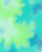 Vibrant Aqua Lime Splash Brushstrokes Rug