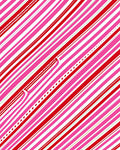 Cherry Pink Diagonal Stripe Delight Rug