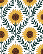 Golden Sunflower Botanic Garden Rug