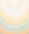 Soft Sunrise Concentric Arc Rug