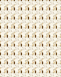 Cream Beige Geometric Block Arrangement Rug