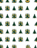 Forest Green Tree Garland Rug