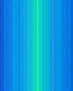 Azure Ombre Vertical Stripe Rug