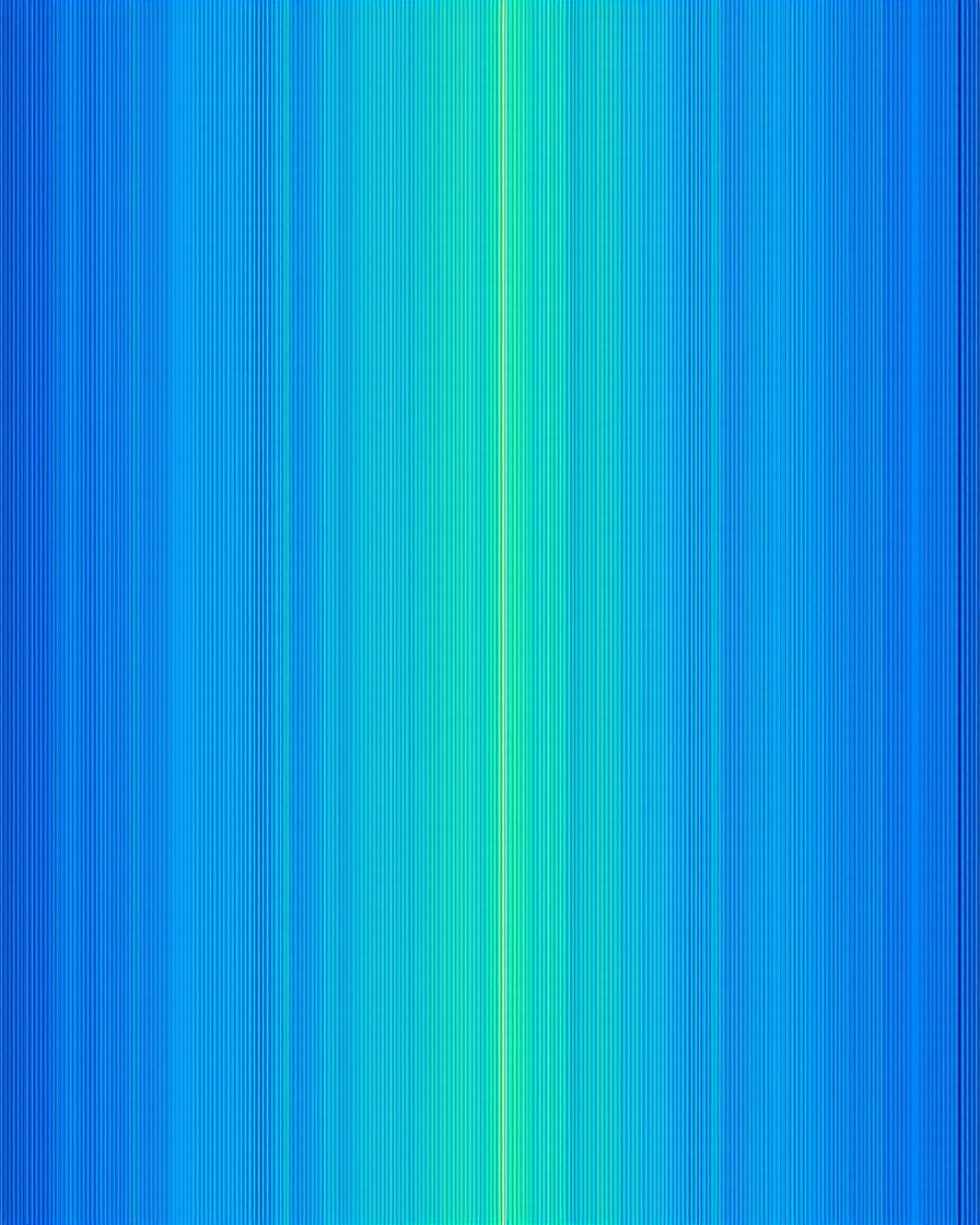 Azure Ombre Vertical Stripe Rug