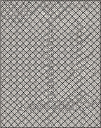 Geometric Diamond Maze Black Cream Rug