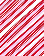 Classic Red Pink Striped Ribbon Rug