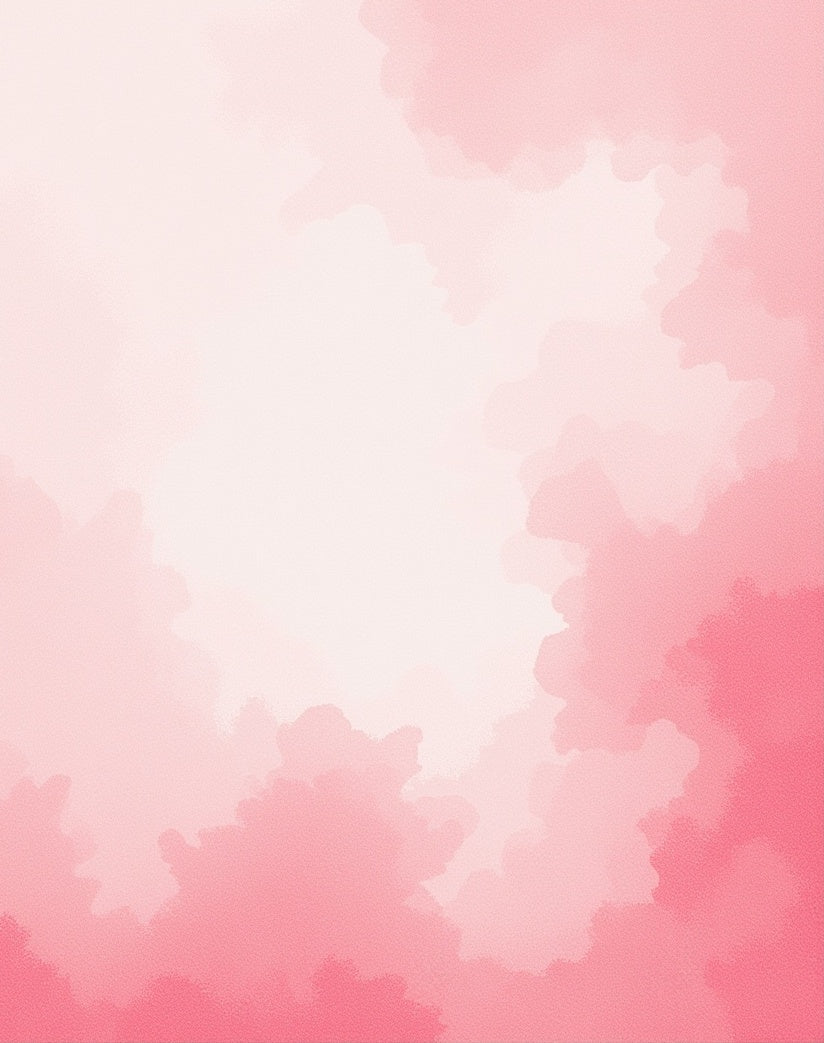 Soft Pink Cloud Wash Rug