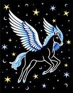Midnight Pegasus Starry Night Rug