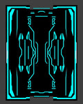 Cybernetic Circuit Board Graphic Rug