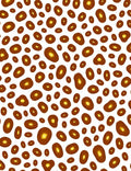 Spotted Ochre Abstract Spots Rug