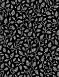 Botanical White Vine Scroll Rug