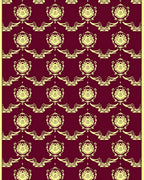 Regal Burgundy Royal Crest Rug