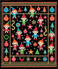 Christmas Elf Holiday Whimsy Rug