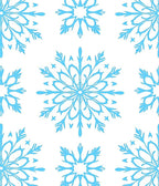 Arctic Blue Snowflake Scatter Rug