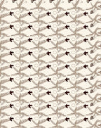 Tropical Banana Leaf Neutral Repeating Rug