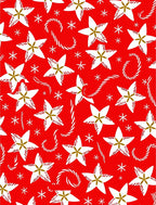 Christmas Star Candy Cane Wonderland Rug