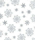 Winter Snowflake Collection Snowflakes Rug
