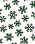 Emerald Green Pinecone Scatter Rug