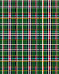 Emerald Green Plaid Multi-Color Check Rug