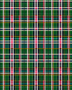 Emerald Green Plaid Multi-Color Check Rug