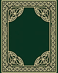 Emerald Green Interlocking Border Classic Rug