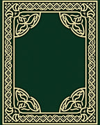 Emerald Green Interlocking Border Classic Rug