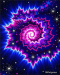Cosmic Radial Bloom Starburst Rug